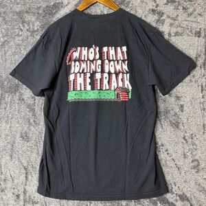 Barstool Sports Graphic Pocket T-shirt Large Black Dogs The Track